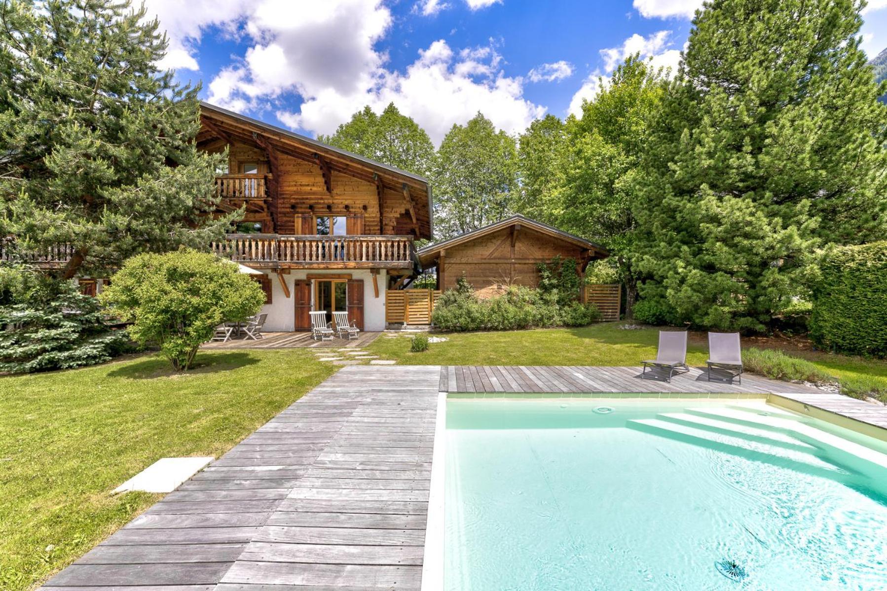 Chalet Les Sauberands Chamonix Exteriör bild