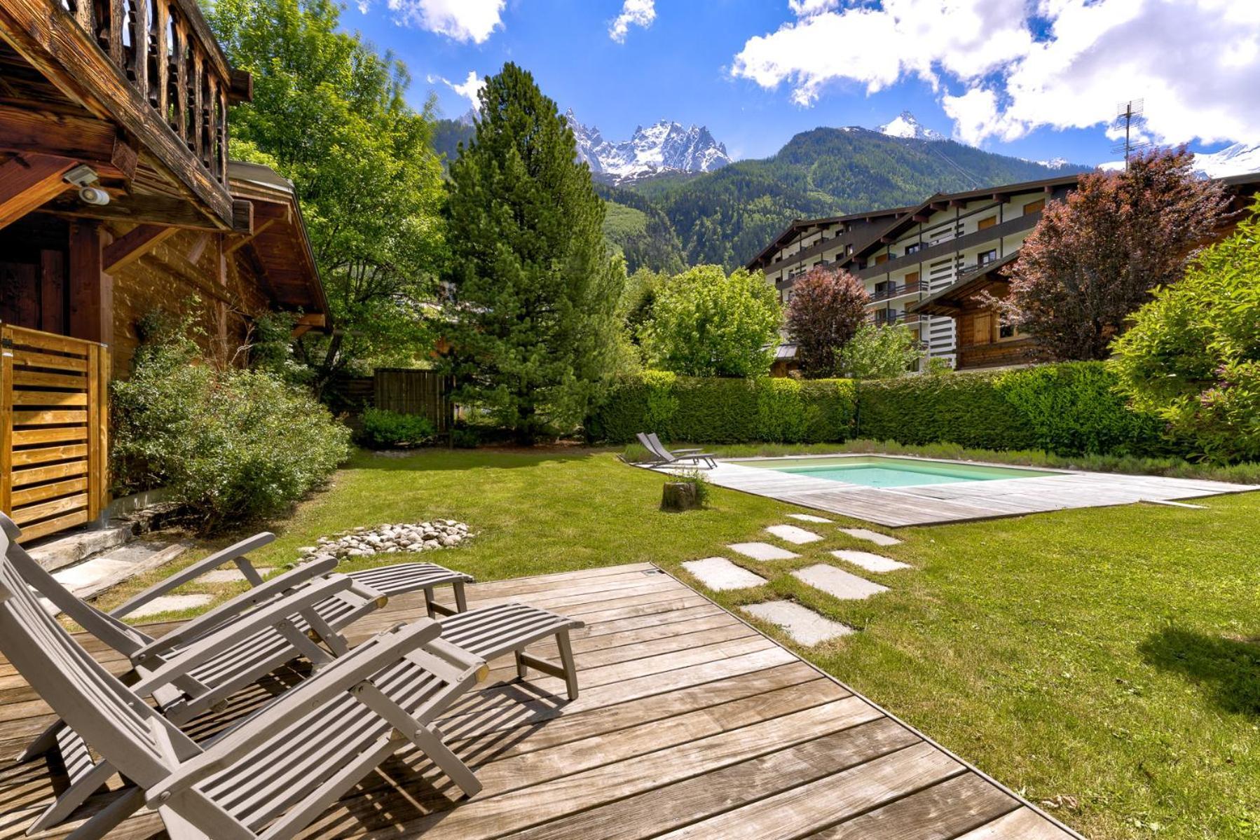 Chalet Les Sauberands Chamonix Exteriör bild